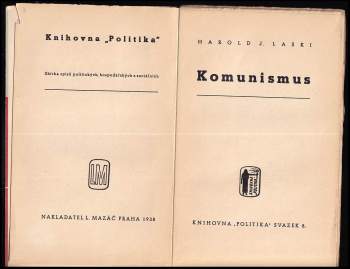 Harold Joseph Laski: Komunismus