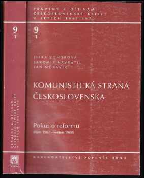 Jan Moravec: Komunistická strana Československa