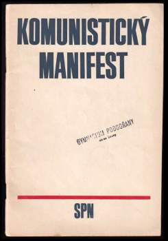 Karl Marx: Komunistický manifest