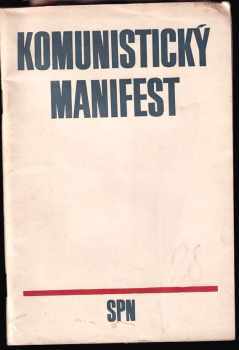 Karl Marx: Komunistický manifest