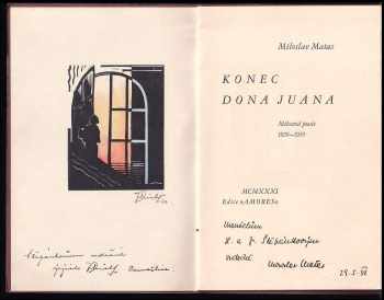 Miloslav Matas: Konec dona Juana