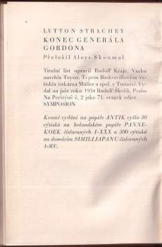 Lytton Strachey: Konec generála Gordona