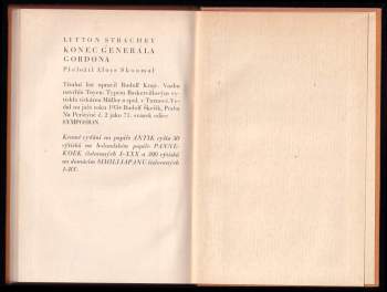 Lytton Strachey: Konec generála Gordona