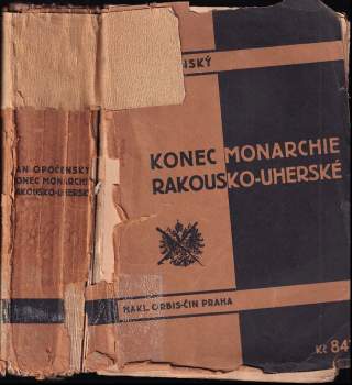 Jan Opočenský: Konec Monarchie rakousko-uherské