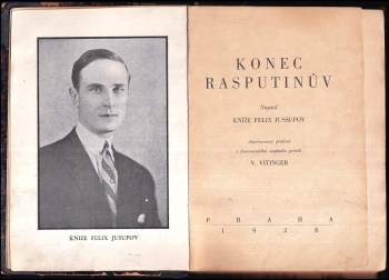 Feliks Feliksovič Jusupov: Konec Rasputinův