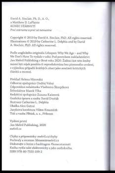 David A Sinclair: Konec stárnutí