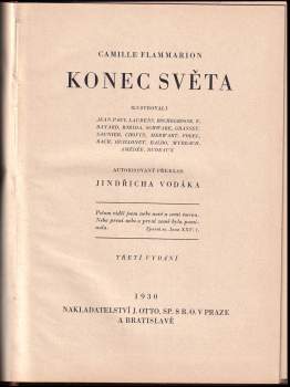 Camille Flammarion: Konec světa