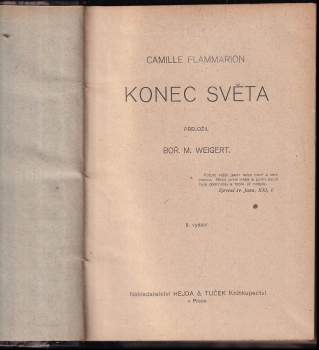 Camille Flammarion: Konec světa