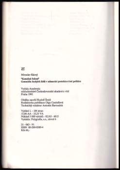 Miroslav Kárný: "Konečné řešení"