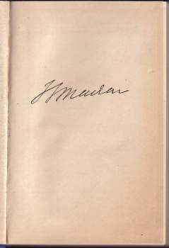 Josef Svatopluk Machar: Konfese literáta. Díl 1