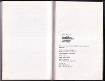 Jan Křen: Konfliktní společenství