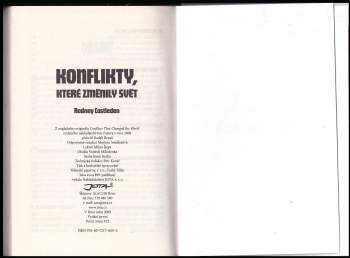 Rodney Castleden: Konflikty, které změnily svět