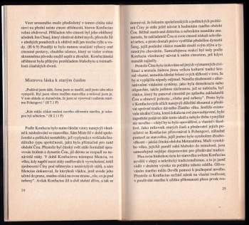 Raymond Stanley Dawson: Konfucius