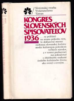 Kongres slovenských spisovateľov 1936