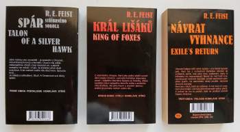 Raymond E Feist: Konkláve stínů: Díl 1- 3 (Spár stříbrného sokola + Král lišáků + Návrat vyhnance)