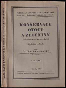 Konservace ovoce a zeleniny (ovocnicko-zelinářská technologie.)