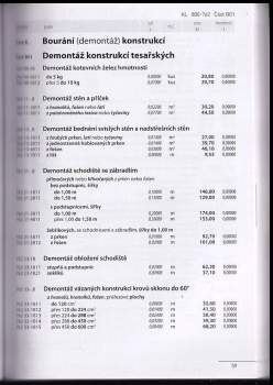 Konstrukce tesařské ; Konstrukce suché výstavby : katalog popisů a směrných cen stavebních prací : 800-762 : 800-763 : PSV 2015