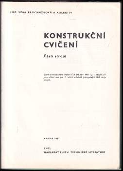Věra Procházková: Konstrukční cvičení