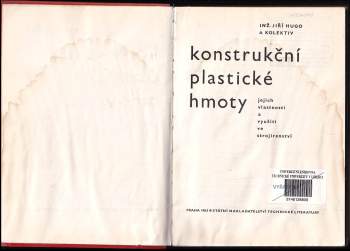 Jiří Hugo: Konstrukční plastické hmoty