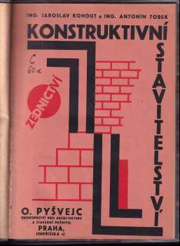 Jaroslav Kohout: Konstruktivní stavitelství