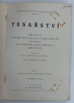Jaroslav Kohout: Konstruktivní stavitelství