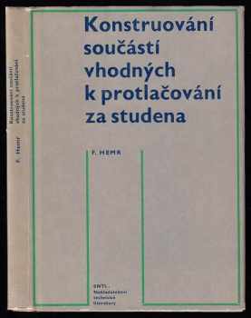 Konstruování součástí vhodných k protlačování za studena