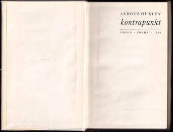 Aldous Huxley: Kontrapunkt