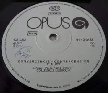 Collegium Musicum: Konvergencie (2xLP)