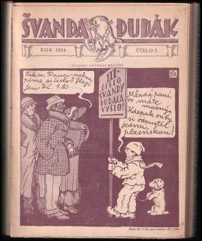 Ignát Herrmann: KONVOLUT DÍLŮ- Švanda dudák- 1924-1928