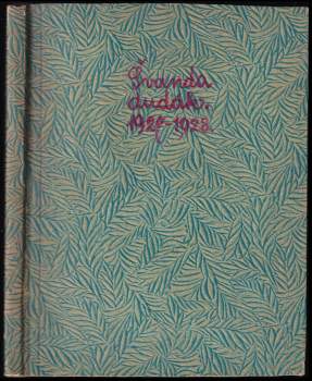KONVOLUT DÍLŮ- Švanda dudák- 1924-1928