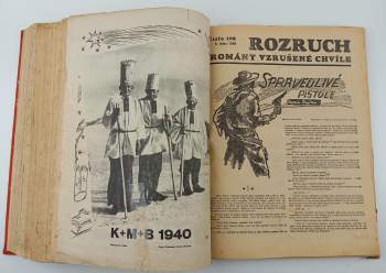 Jackson Gregory: KONVOLUT DOBRODRUŽNÝCH PERIODIK: Dravec Mexika + Létající cowboyové(20) - Romány  + O rodný ranč + Piráti prérie  + Válka rančerů + Zlatá lavina + Muž ze západuy - ročník V. + Stříbrné stádo + Zákon mužů  sešit + Stíny na stezkách + Bláznivý Jack + Spravedlivé pistole + Důl v Arizoně + Mraky jdou s hor + Zlato pouště