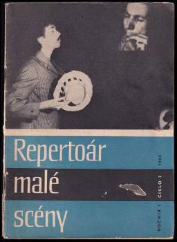 Jiří Beneš: KONVOLUT- RMS - Repertoár malé scény - ročník 1 - 1963- číslo 2, 4, 5, 7, 10, 12