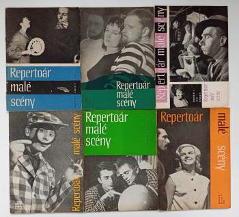 Jiří Beneš: KONVOLUT- RMS - Repertoár malé scény - ročník 1 - 1963- číslo 2, 4, 5, 7, 10, 12