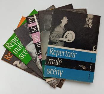 KONVOLUT- RMS - Repertoár malé scény - ročník 1 - 1963- číslo 2, 4, 5, 7, 10, 12