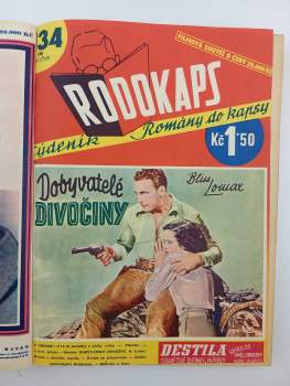Robert Ames Bennet: Zlatá lavina - Rodokaps 132 (28)  - ročník III.