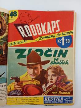 Robert Ames Bennet: Zlatá lavina - Rodokaps 132 (28)  - ročník III.