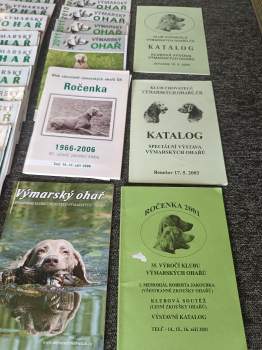 KONVOLUT Zpravodaje Výmarský Ohař 1994 - 2012