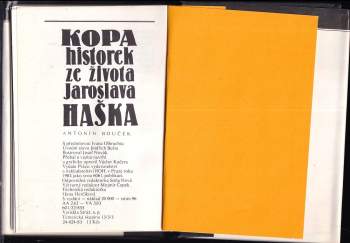 Antonín Bouček: Kopa historek ze života Jaroslava Haška