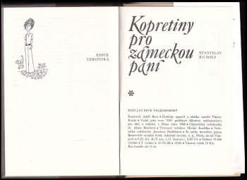 Stanislav Rudolf: Kopretiny pro zámeckou paní