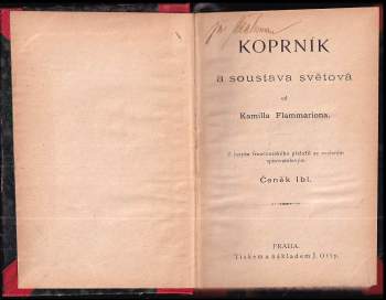Camille Flammarion: Koprník a soustava světová
