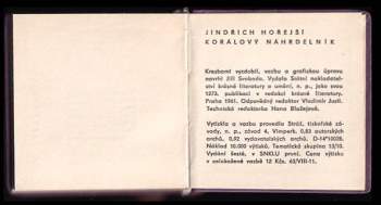 Jindřich Hořejší: Korálový náhrdelník