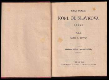 Émile Moreau: Kord od Slavkova
