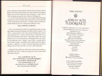 Mari Griffith: Kořeny růže Tudorovců