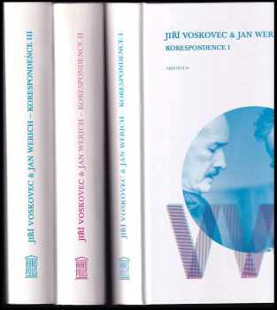 Jiří Voskovec: Korespondence 1-3 KOMPLET