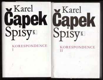 Karel Čapek: Korespondence 1+2