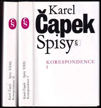 Karel Čapek: Korespondence