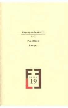 František Langer: Korespondence