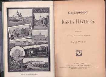 Karel Havlíček Borovský: Korespondence Karla Havlíčka