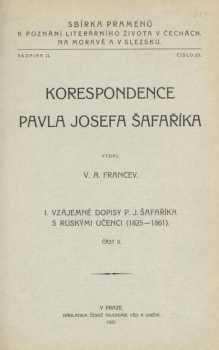 Korespondence Pavla Josefa Šafaříka