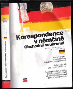 Wolfgang Walter Menzel: Korespondence v němčině